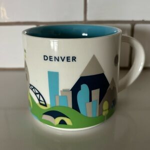 Starbucks Denver "You Are Here" mug - 2015 like new condition Discontinued!